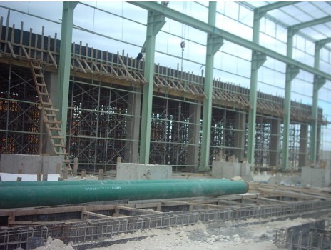 Tosyalı Demir Çelik Fabrikası İnşaatı 